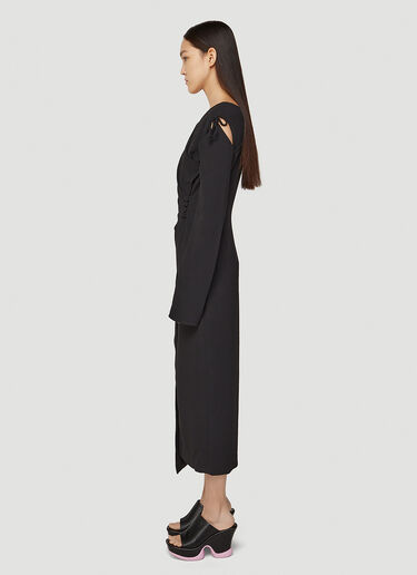 Nanushka Weslyn Dress Black nan0247001