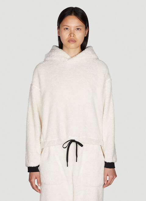 Moncler Grenoble 플리스 후드 스웨트셔츠 Green mog0251005