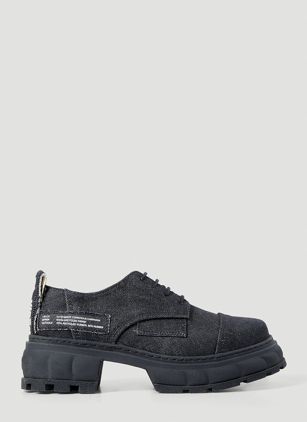 Gucci x LN-CC Alter Denim Shoes Black guc0255064