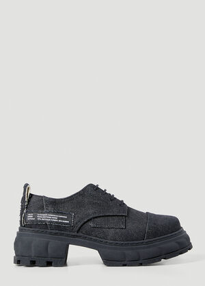 Virón x LN-CC Alter Denim Shoes Black vir0354001