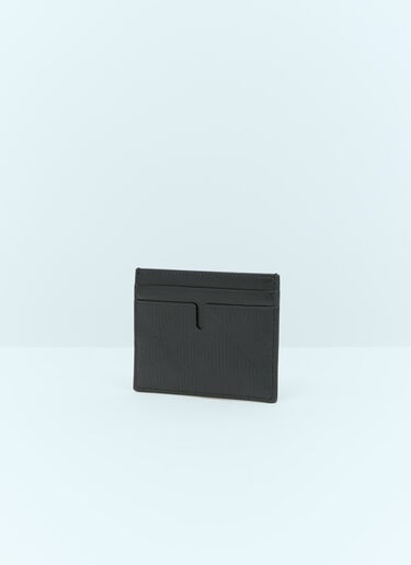 チェックレザーカードホルダー Burberry チェックレザーカードホルダー ブラック bur0155009