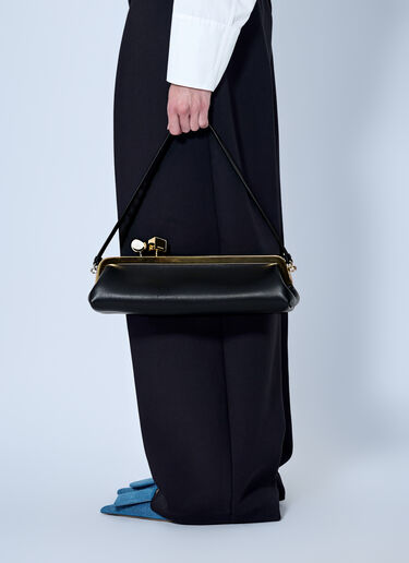 Jacquemus 라 포셰트 살롱 숄더 백 검정 jac0266068