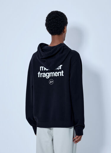 LN-CC® - Moncler x FRGMT Hiroshi Fujiwara: Hooded Sweatshirt with Patch Detail - Black Moncler x FRGMT Hiroshi Fujiwara Hooded Sweatshirt with Patch Detail Black mfr0166011