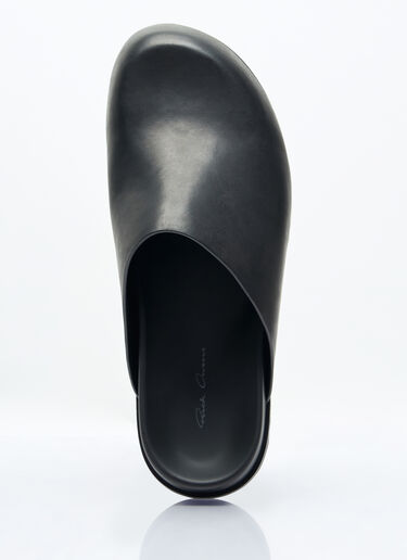 Rick Owens 가죽 뮬 블랙 ric0157027