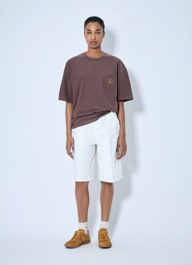 LN-CC® - Carhartt WIP: Loose Pocket T-Shirt - Brown Carhartt WIP Loose Pocket T-Shirt Brown wip0365007