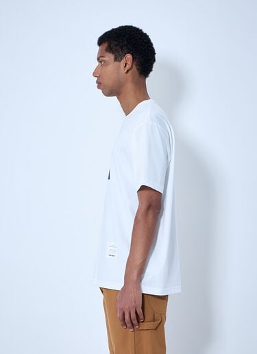 Junya Watanabe Photo Print T-Shirt White jwn0164005