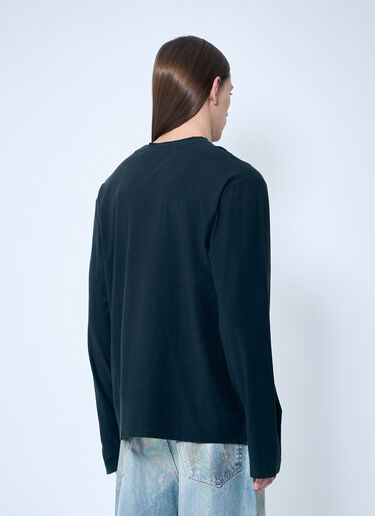 Acne Studios Logo Print T-Shirt Black acn0159019