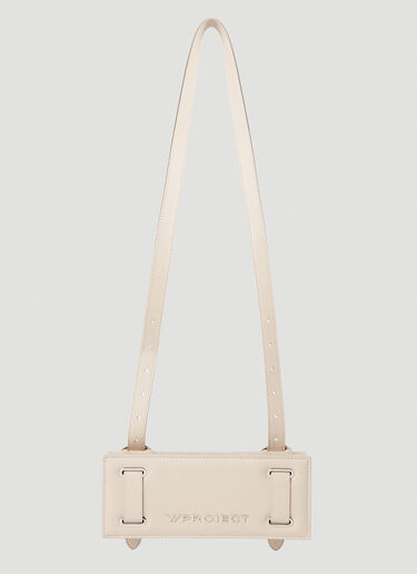 Mini Accordian Shoulder Bag Y/Project Mini Accordian Shoulder Bag Cream ypr0352008