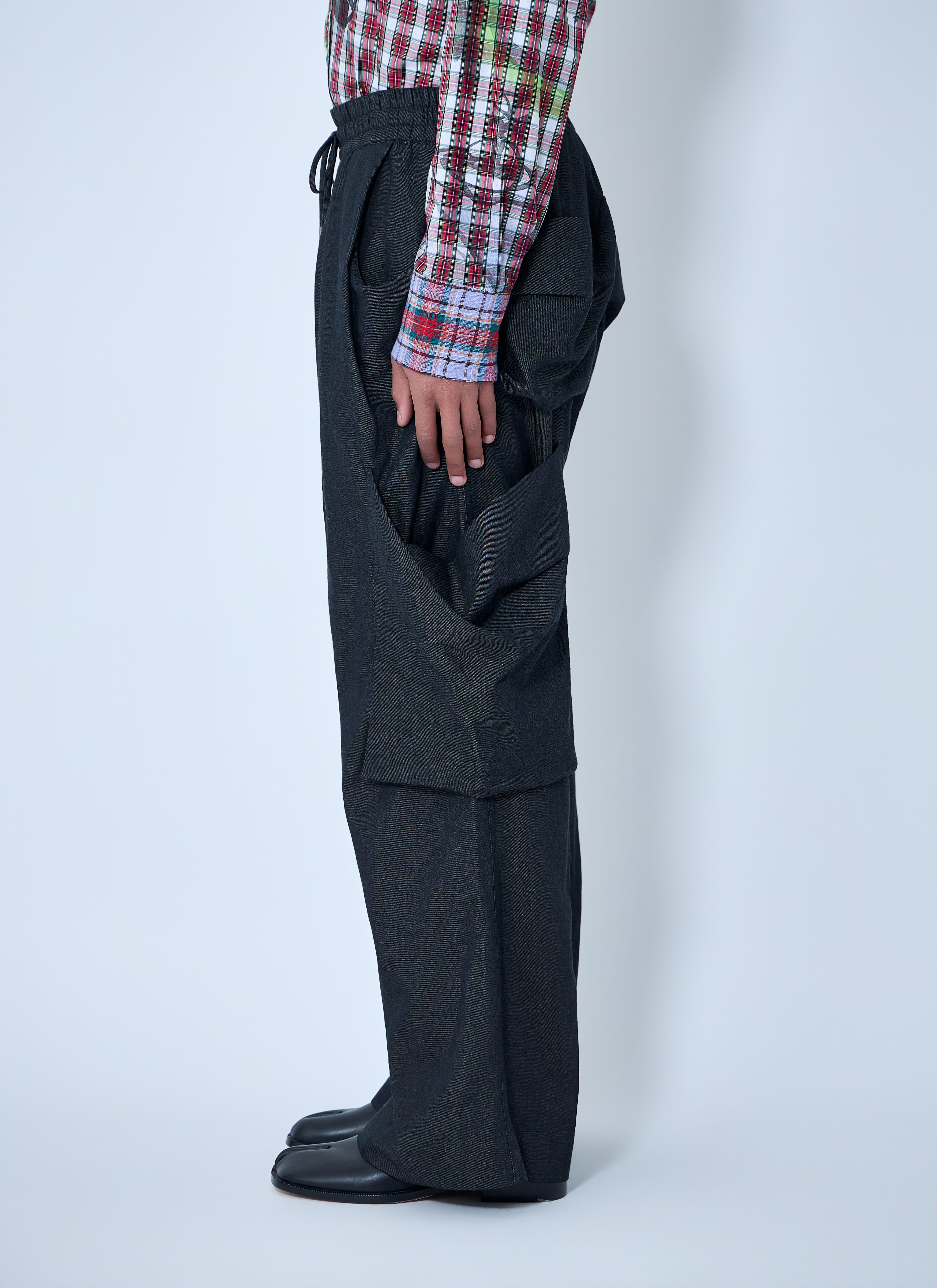 Vivienne Westwood Men's' Achillies Cargo Pants in Navy | LN-CC®