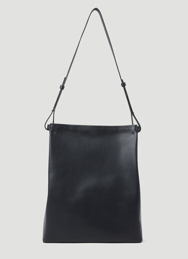 Aesther Ekme Sac Leather Shoulder Bag - Black