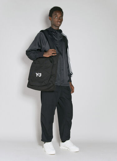 Logo Print Tote Bag Y-3 Logo Print Tote Bag Black yyy0354027