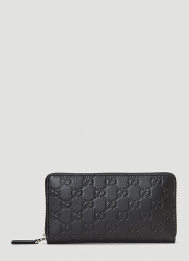 Gucci GG Embossed Leather Wallet Black guc0143070