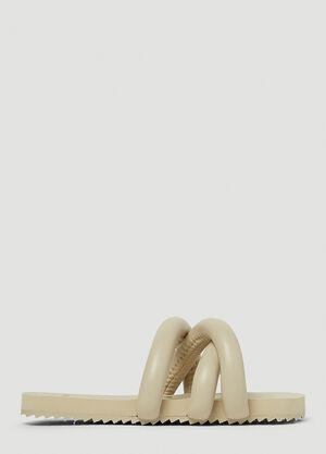 Max Mara Tyre Slides Beige max0257044
