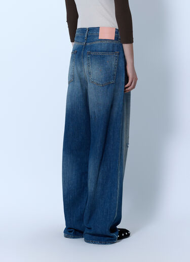 LN-CC® - Acne Studios: Loose Fit 1981 Jeans - Blue Acne Studios Loose Fit 1981 Jeans Blue acn0265056