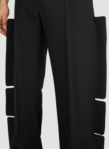 Walter Van Beirendonck Wings 长裤 黑色 wlt0152002