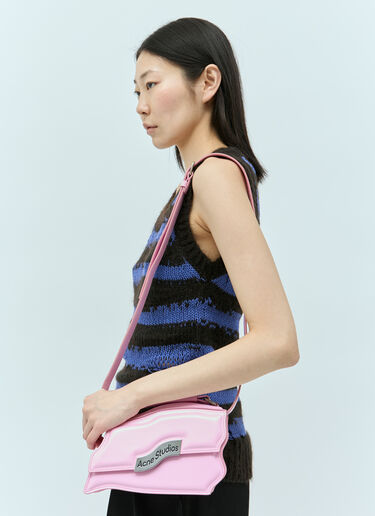 Acne Studios Distortion Wavy Mini Handbag Pink acn0254007