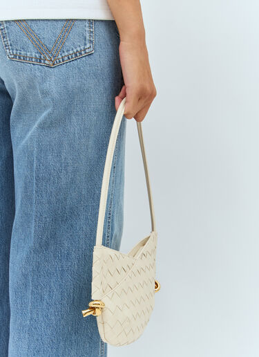 Bottega Veneta 미니 솔스티스 숄더백 화이트 bov0257077