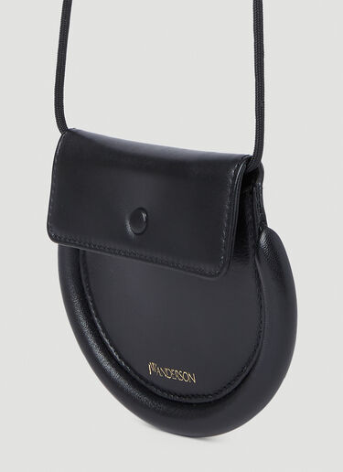 JW Anderson Bumper Moon Nano Pouch Black jwa0351006