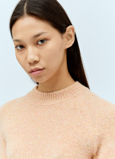 Dries Van Noten Fitted Knit Sweater Pink dvn0254026