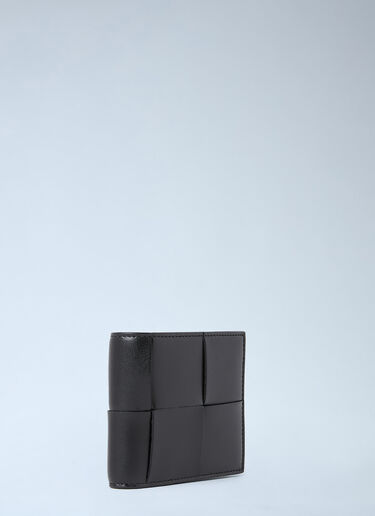 Bottega Veneta Intreccio 双折钱夹 黑色 bov0153048