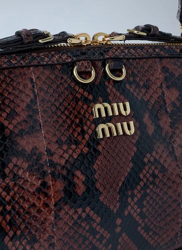 Caprice Shoulder Bag Miu Miu Caprice Shoulder Bag Brown miu0262124