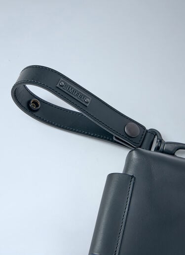 LIMI Feu Matte Steer Leather Three Layers Pouch Black lmf0264013