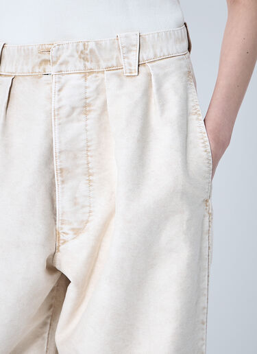 Maison Margiela Wide Leg Pants Beige mla0259010