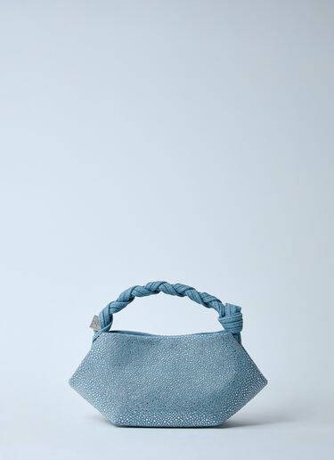 GANNI Mini Denim Bou Handbag Denim gan0260026