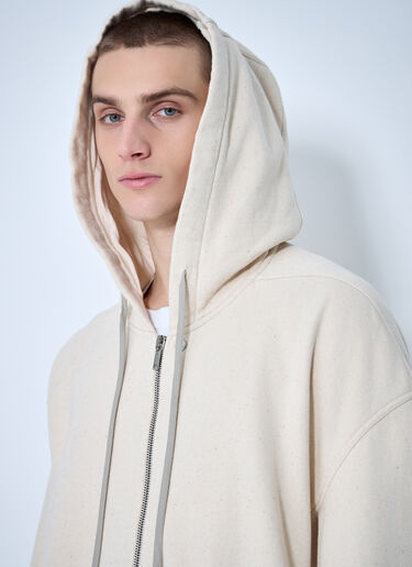 Rick Owens DRKSHDW Peter 拉链运动衫  米色 drk0160012