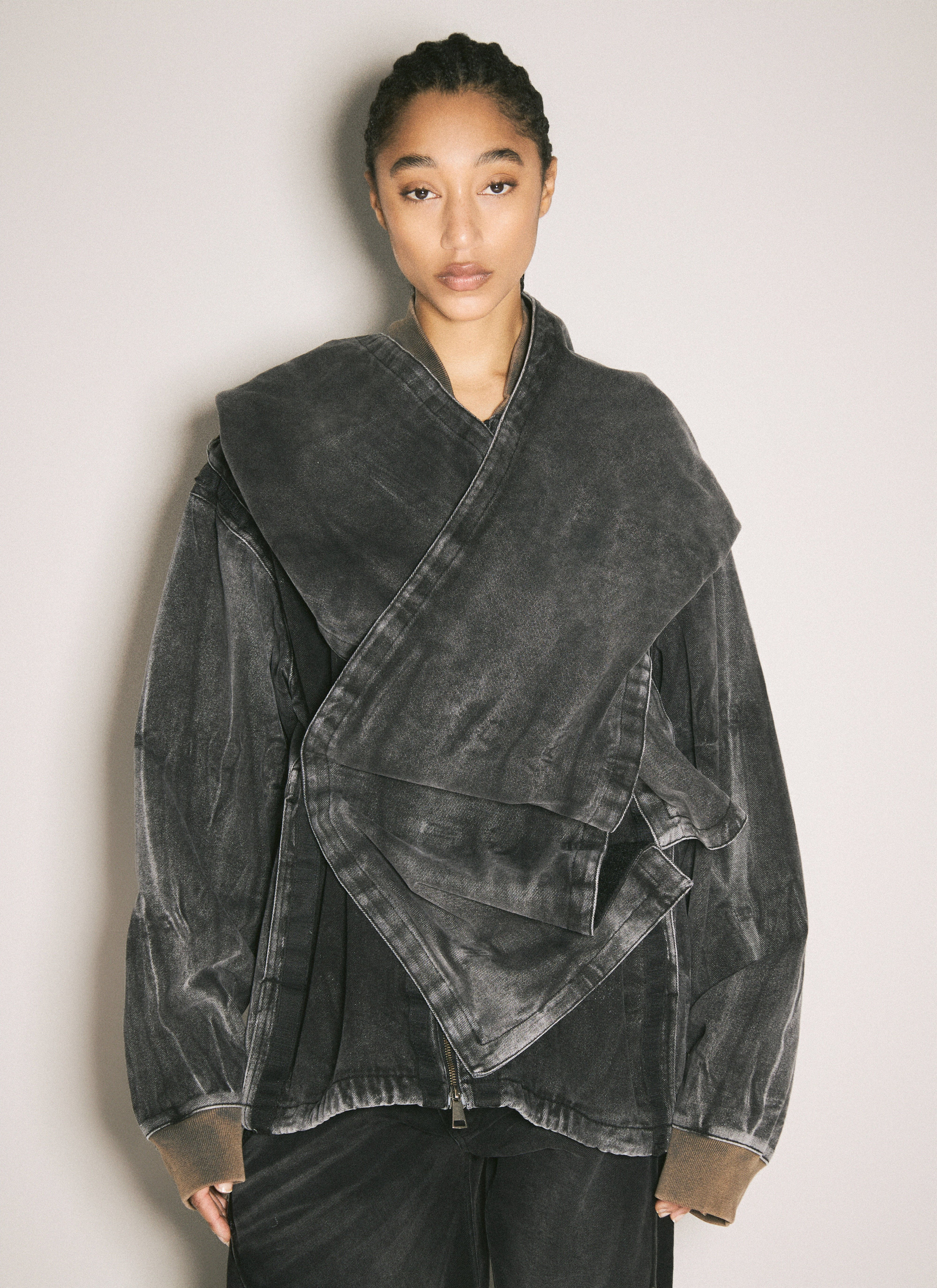 Y project denim jacket long sleeves top