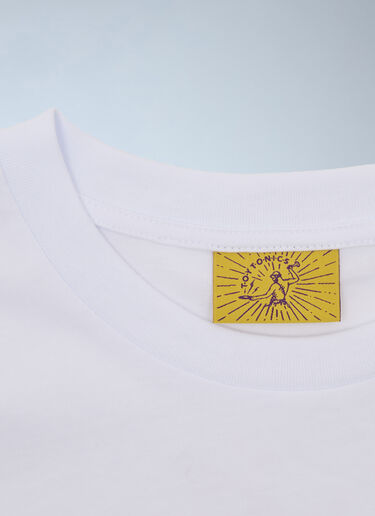 Toy Tonics Logo Motif T-Shirt White toy0363002