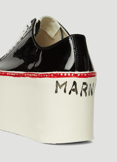 Marni Gooey Wedge Sneakers Black mni0249031