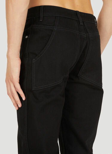 Eckhaus Latta EL Jeans Black eck0149010