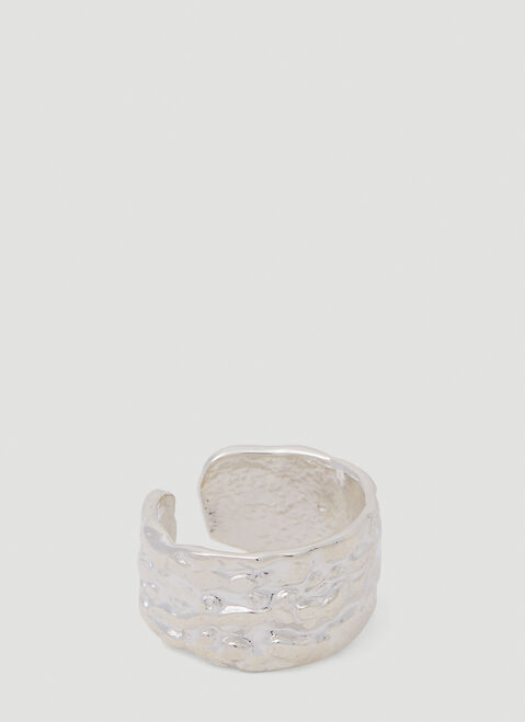 Octi Avocado Lava Ring Silver oct0352001