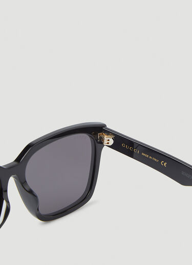 Gucci Square Frame Sunglasses Black guc0145153