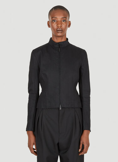 Yohji Yamamoto 立领短款夹克 黑 yoy0250004