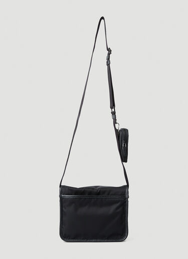 Prada Re-Nylon Messenger Crossbody Bag Black pra0149051