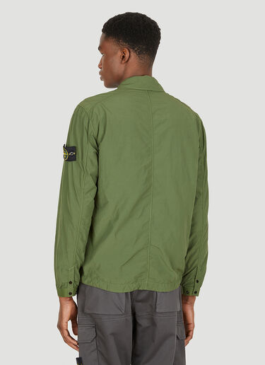 Stone Island Compass Patch Jacket Green sto0150070