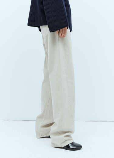 TOTEME Twisted Seam Jeans Beige tot0254009