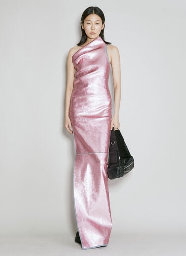 Rick Owens Athena Sequin Dress Pink ric0254005