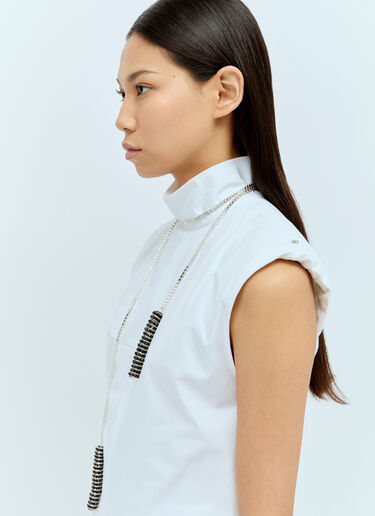 드라큘라 로프 목걸이 Pearl Octopuss.y 드라큘라 로프 목걸이 실버 prl0355003