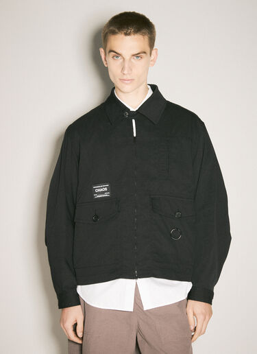 Undercover Twill Overshirt Black und0156004