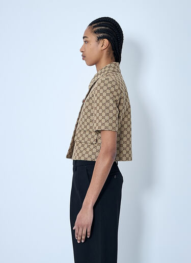 Gucci GG Canvas Jacket Brown guc0259004
