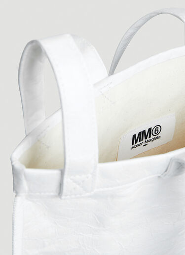 MM6 Maison Margiela Berlin Tote Bag White mmm0244013