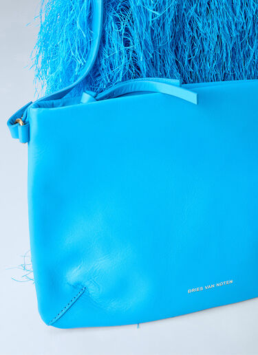 Dries Van Noten Marche Medium Tote Bag Blue dvn0264037
