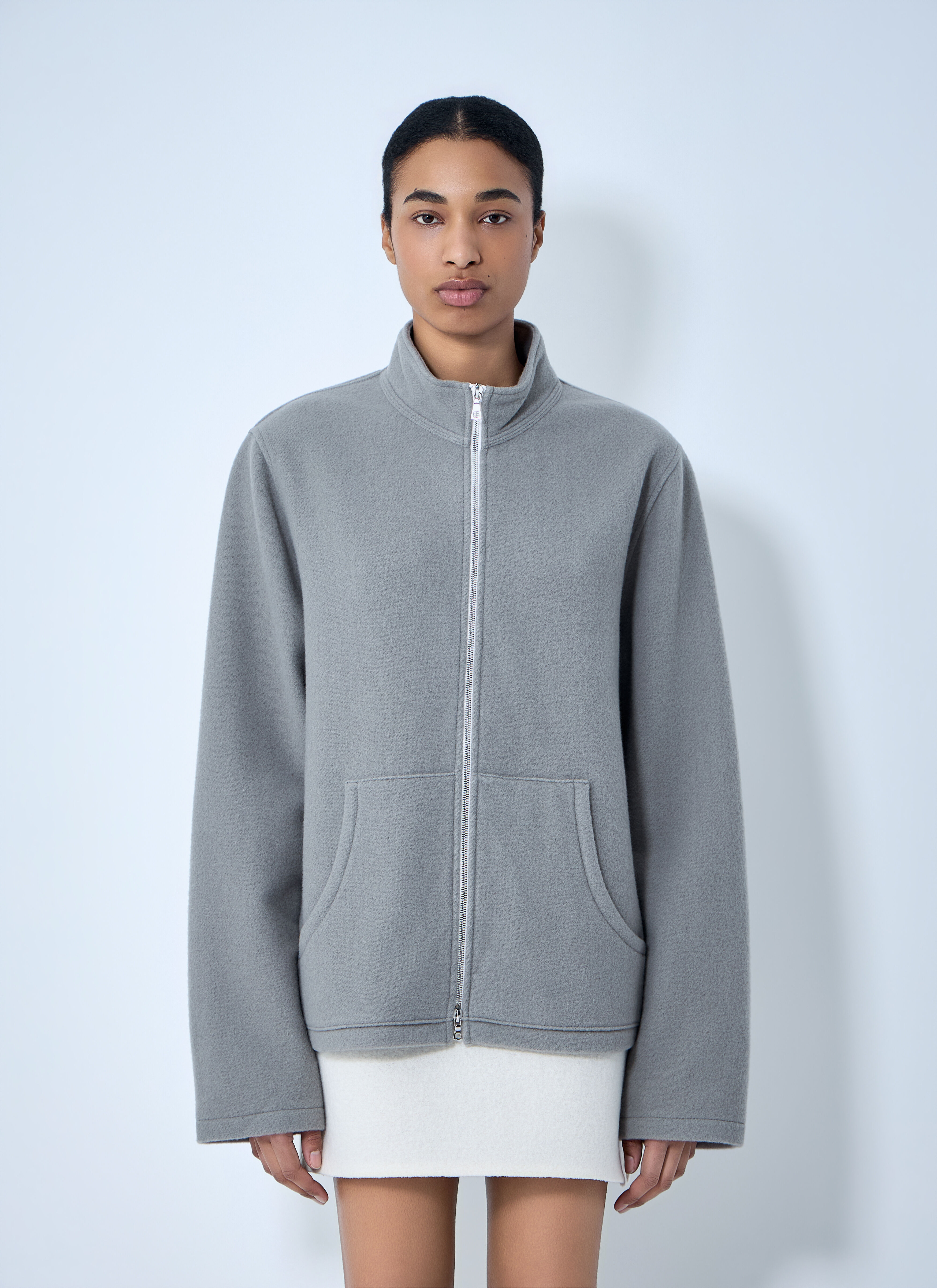 RIER Women's' Full-Zip Fleece Jacket in Grey | LN-CC®