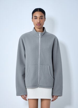 RIER Full-Zip Fleece Jacket Grey rrr0364004
