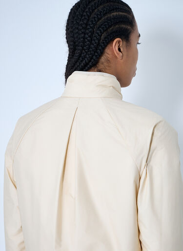 Moncler Grenoble Fluffy Zip-Up Cardigan White mog0259008