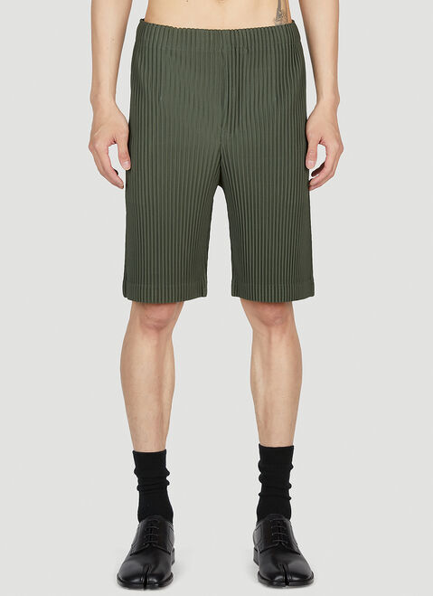 Homme Plissé Issey Miyake Plisse Shorts Black hmp0153001