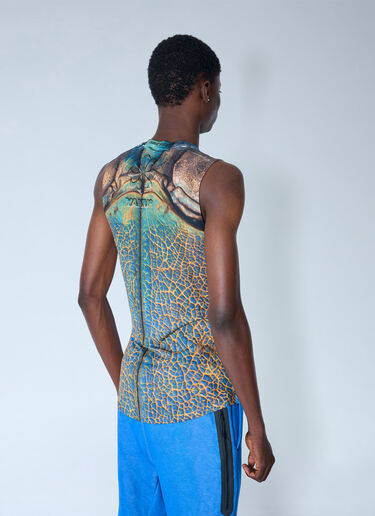 Re-Create Creature Tank Top Nike by Yaku Re-Create Creature Tank Top Blue nik0165019